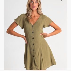 Billabong sunlight dreamin mini dress